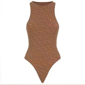 Fendi X Skims Collab Bodysuit NWT